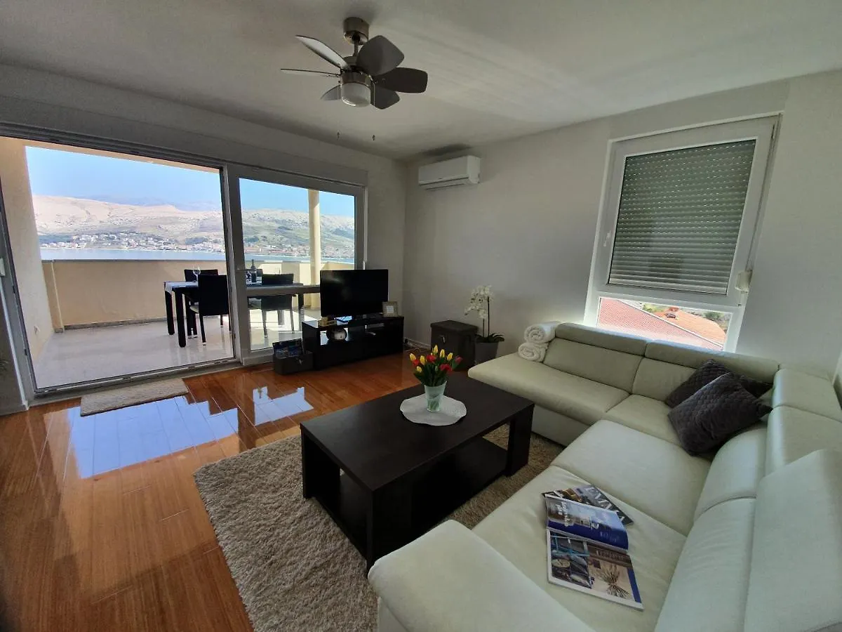 Apartment Moon Island Pag Town Hırvatistan